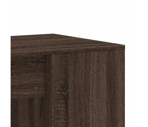 Rašomasis Stalas, Rudas Ąžuolo, 102X50X75cm Apdirbta Mediena