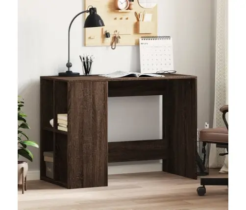 Rašomasis Stalas, Rudas Ąžuolo, 102X50X75cm Apdirbta Mediena