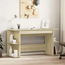 Rašomasis Stalas, Sonoma Ąžuolo, 140X50X75cm Apdirbta Mediena