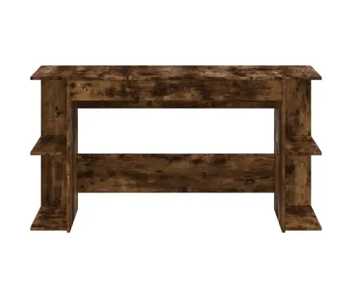 Rašomasis Stalas, Dūminio Ąžuolo, 140X50X75cm Apdirbta Mediena