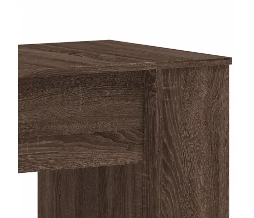 Rašomasis Stalas, Rudas Ąžuolo, 140X50X75cm Apdirbta Mediena