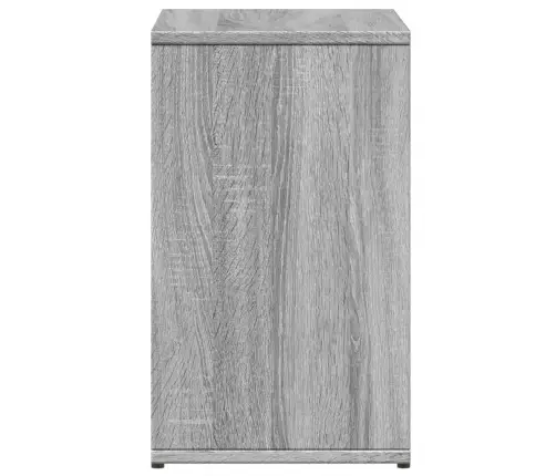 Šoniniai Staliukai, 2Vnt., Pilki Ąžuolo, 50X30X50cm Mediena