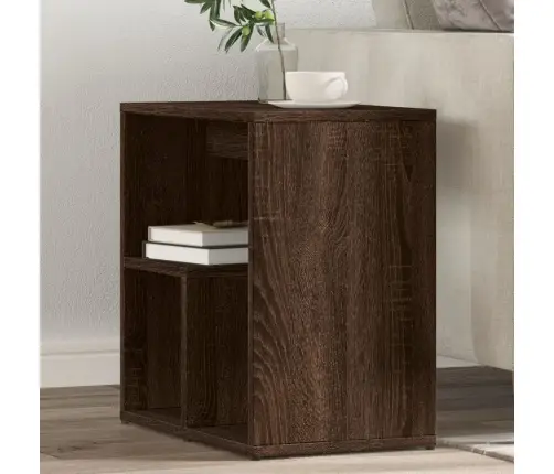 Galdiņi, 2 Gab., Brūna Ozola, 50X30X50 Cm, Inženierijas Koks Vidaxl