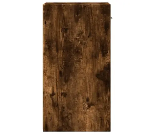 Naktinė Spintelė, Dūminio Ąžuolo, 35X34X65cm Apdirbta Mediena