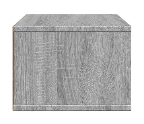 Printera Statīvs, Pelēks, 40X32X22,5 Cm, Inženierijas Koks Vidaxl