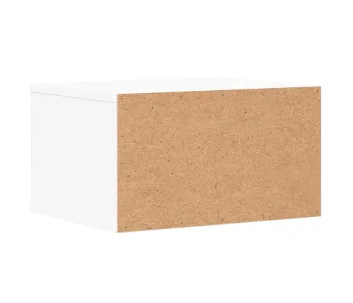 Printera Statīvs, Balts, 40X32X22,5 Cm, Inženierijas Koks Vidaxl