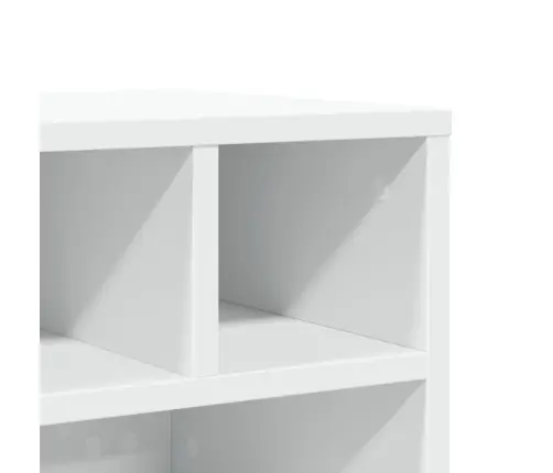 Printera Statīvs Ar Riteņiem, Balts, 41X32X34,5 Cm Vidaxl