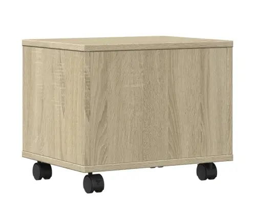 Ratastega Printerialus, Sonoma Tamm, 41X32X34,5 Cm