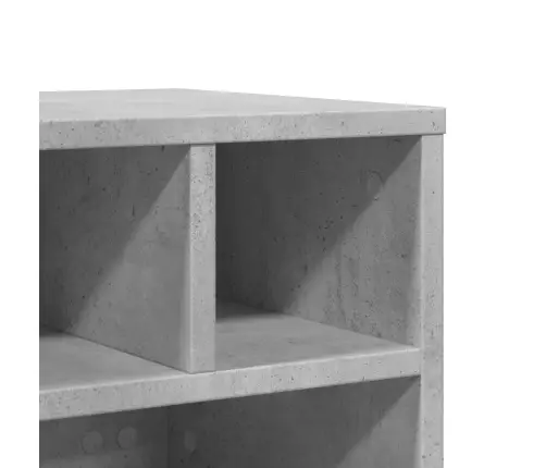 Printera Statīvs Ar Riteņiem, Betona Pelēks, 41X32X34,5 Cm Vidaxl