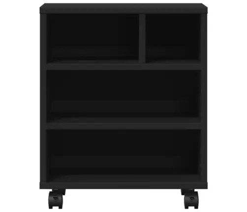 Ratastega Printerialus, Must, 41 X 32 X 48 Cm