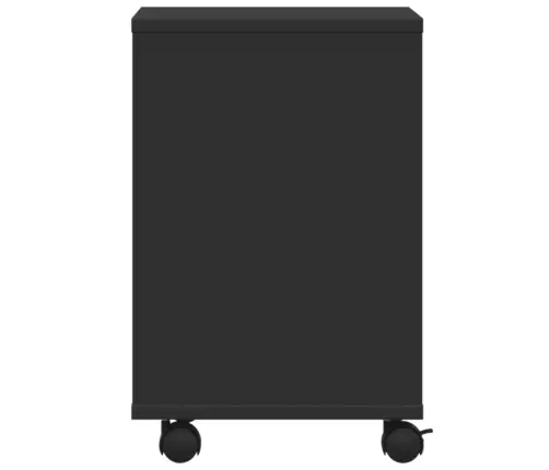 Ratastega Printerialus, Must, 41 X 32 X 48 Cm