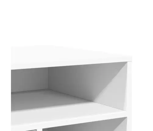 Printera Statīvs Ar Riteņiem, Balts, 60X50X67 Cm Vidaxl