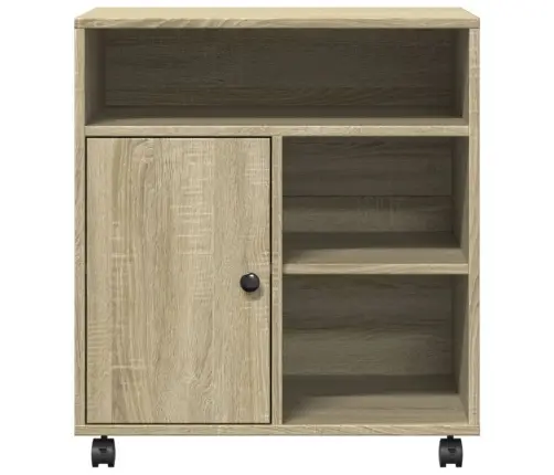 Ratastega Printerialus, Sonoma Tamm, 60X50X67 Cm