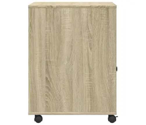 Ratastega Printerialus, Sonoma Tamm, 60X50X67 Cm