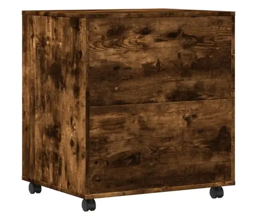 Ratastega Printerialus, Sonoma Tamm, 60X50X67 Cm