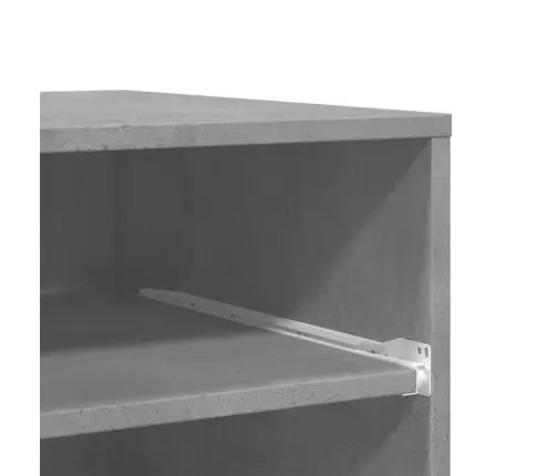 Ratastega Printerialus, Betoonhall, 60X48X74 Cm