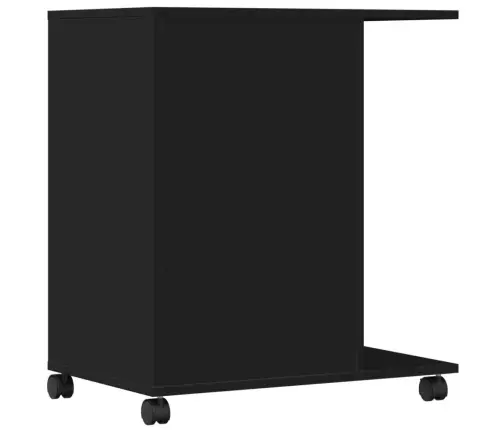 Printera Statīvs Ar Riteņiem, Melns, 60X40X68,5 Cm Vidaxl