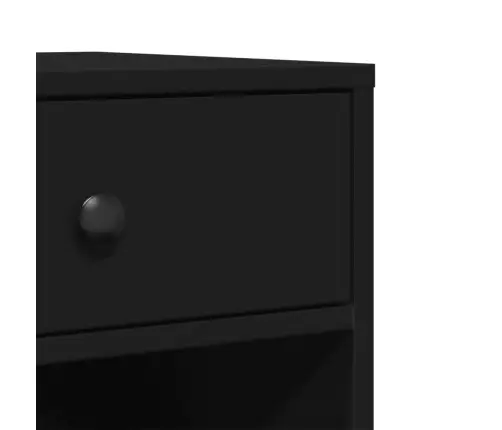 Printera Statīvs Ar Riteņiem, Melns, 60X40X68,5 Cm Vidaxl