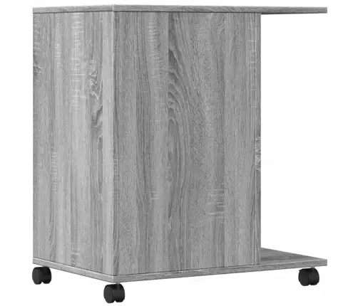 Ratastega Printerialus, Hall Sonoma Tamm, 60X40X68,5 Cm