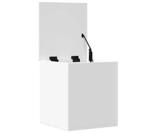 Hoiukast, Valge, 40X42X46 cm Tehispuit