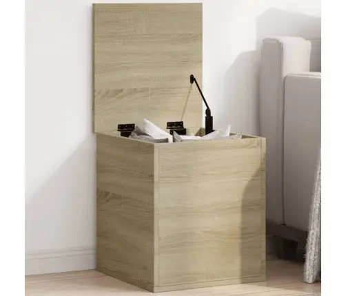 Kaste, 40X42X46 Cm, Inženierijas Koks, Sonomas Ozolkoka Vidaxl