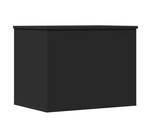 Daiktadėžė, Juodos Spalvos, 60X42X46cm Apdirbta Mediena
