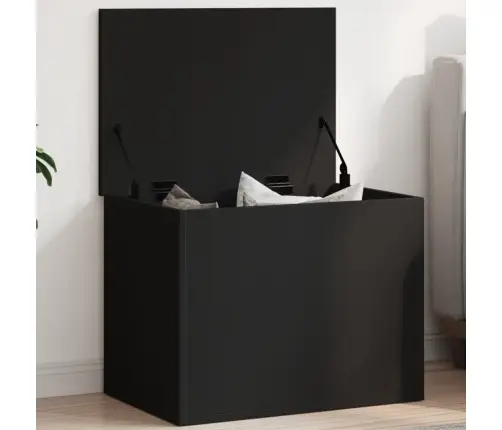 Daiktadėžė, Juodos Spalvos, 60X42X46cm Apdirbta Mediena