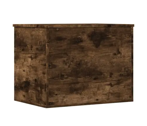 Daiktadėžė, Dūminio Ąžuolo, 60X42X46cm Apdirbta Mediena