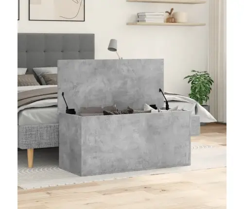 Hoiukast, Betoonhall, 100X42X46 cm Tehispuit