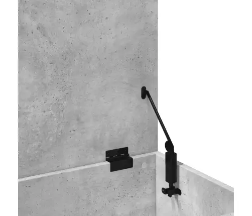 Hoiukast, Betoonhall, 100X42X46 cm Tehispuit