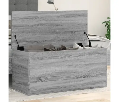 Hoiukast, Hall Sonoma Tamm, 100X42X46 cm Tehispuit