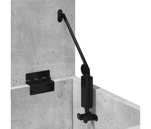 Uzglabāšanas Kaste, Betonpelēka, 30X35X35 Cm, Inženierijas Koks Vidaxl