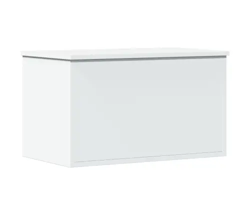 Hoiukast, Valge, 60 X 35 X 35 cm Tehispuit