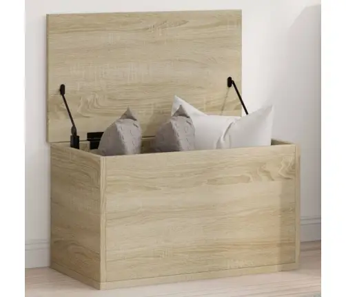 Kaste, 60X35X35 Cm, Inženierijas Koks, Sonomas Ozolkoka Vidaxl