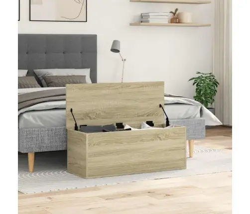 Hoiukast, Sonoma Tamm, 90 X 35 X 35 cm Tehispuit