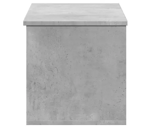 Uzglabāšanas Kaste, Betonpelēka, 90X35X35 Cm, Inženierijas Koks Vidaxl