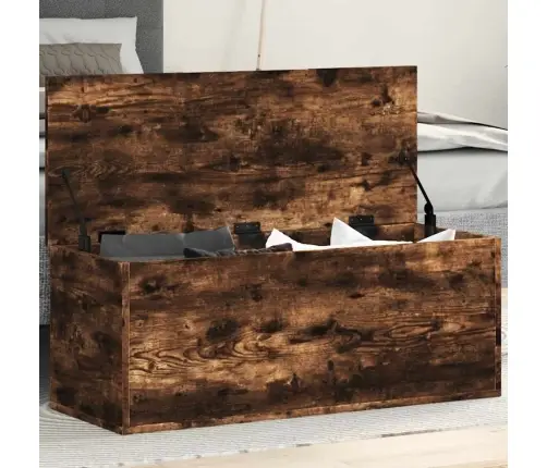 Uzglabāšanas Kaste, 90X35X35 Cm, Inženierijas Koks, Ozola Krāsa Vidaxl