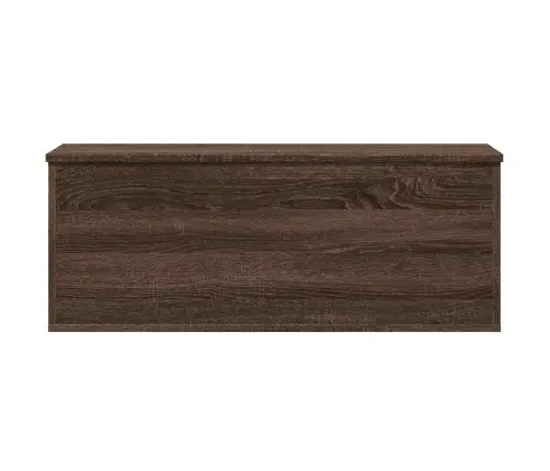 Uzglabāšanas Kaste, 90X30X35 Cm, Inženierijas Koks, Ozola Brūna Vidaxl