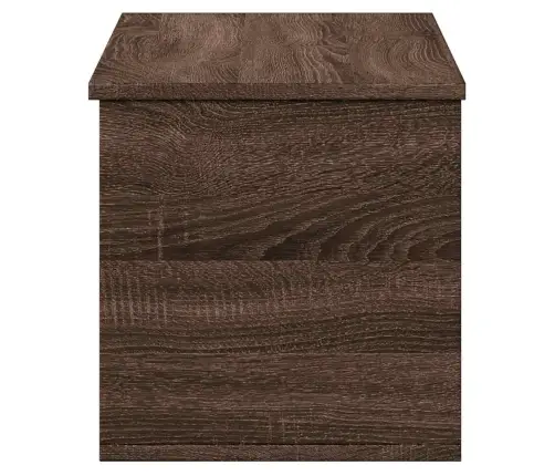 Uzglabāšanas Kaste, 90X30X35 Cm, Inženierijas Koks, Ozola Brūna Vidaxl
