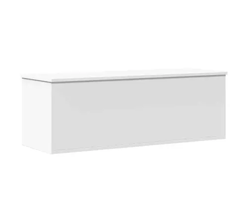 Hoiukast, Valge, 102 X 35 X 35 cm Tehispuit