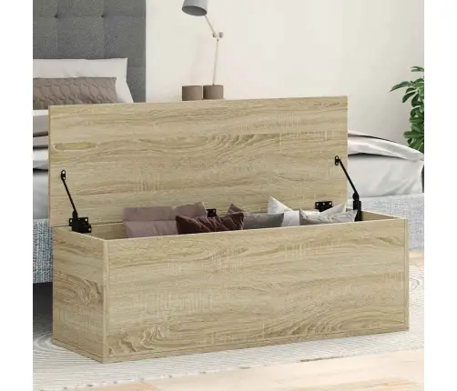 Kaste, 102X35X35 Cm, Inženierijas Koks, Sonomas Ozolkoka Vidaxl