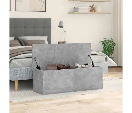 Hoiukast, Betoonhall, 102 X 35 X 35 cm Tehispuit