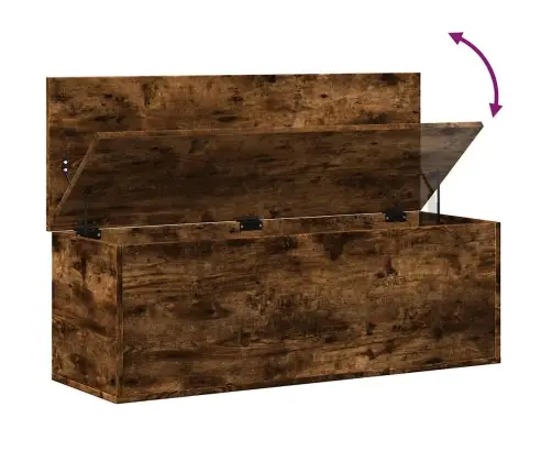 Uzglabāšanas Kaste, 102X35X35Cm, Inženierijas Koks, Ozola Krāsa Vidaxl