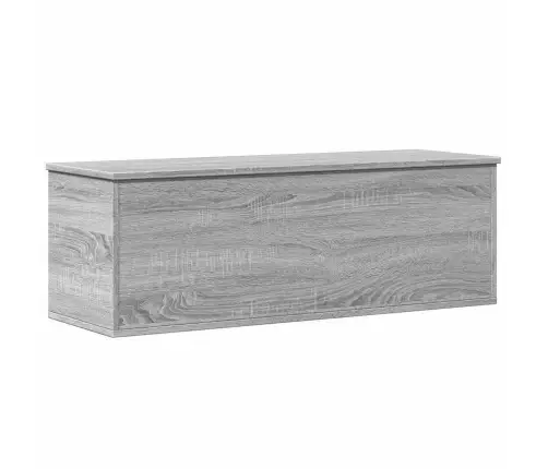 Uzglabāšanas Kaste, 102X35X35 Cm, Inženierijas Koks, Pelēka Vidaxl