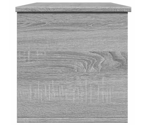 Uzglabāšanas Kaste, 102X35X35 Cm, Inženierijas Koks, Pelēka Vidaxl