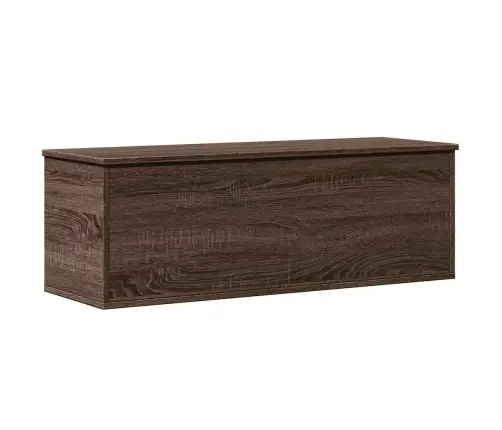 Uzglabāšanas Kaste, 102X35X35Cm, Inženierijas Koks, Ozola Brūna Vidaxl