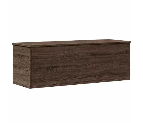 Uzglabāšanas Kaste, 102X35X35Cm, Inženierijas Koks, Ozola Brūna Vidaxl