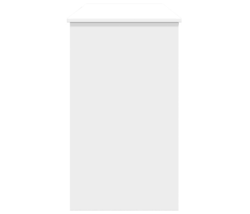 Kosmetinis Staliukas Su Veidrodžiu, Baltas, 100X45X76Cm