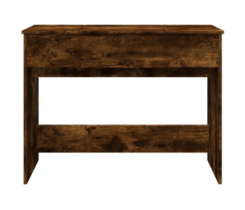 Galdiņš Ar Spoguli, Ozolkoka Krāsa, 100X45X76 Cm Vidaxl