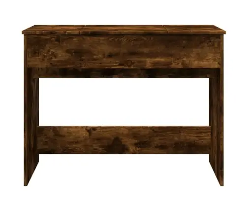 Peegliga Tualettlaud, Suitsutatud Tamm, 100X45X76 Cm